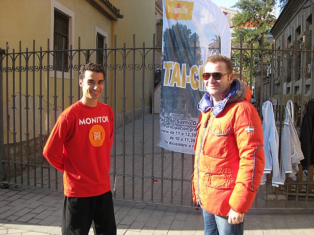 Comienza la actividad de Tai Chi en la plaza de Santo Domingo - 2, Foto 2