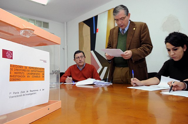 Elegidos los representantes de los directores de Departamento en el Consejo de Gobierno - 1, Foto 1