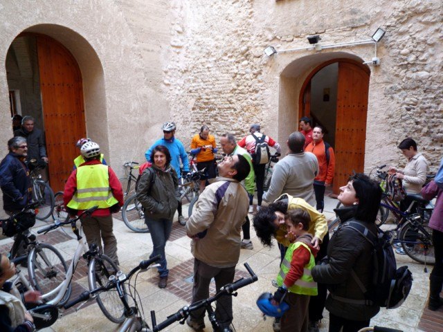 La Asociación  ‘Murcia en bici’ visita Alguazas - 1, Foto 1