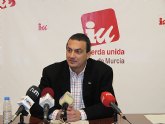 IU apoya la ley del Tajo-Segura y critica a PP y PSOE por utilizar el agua para conseguir votos