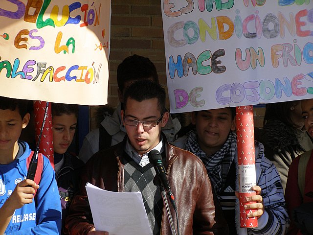 CCOO apoya a la comunidad escolar del IES de La Palma ante el deficiente sistema de calefacción - 1, Foto 1