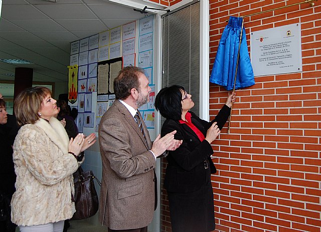 Sotoca inaugura las obras de renovación del C. P. “Jesús García” de Lorquí - 4, Foto 4