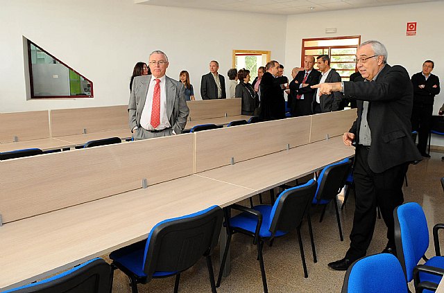 El rector y el Consejo de Dirección visitaron las obras en centros del campus de Espinardo - 1, Foto 1