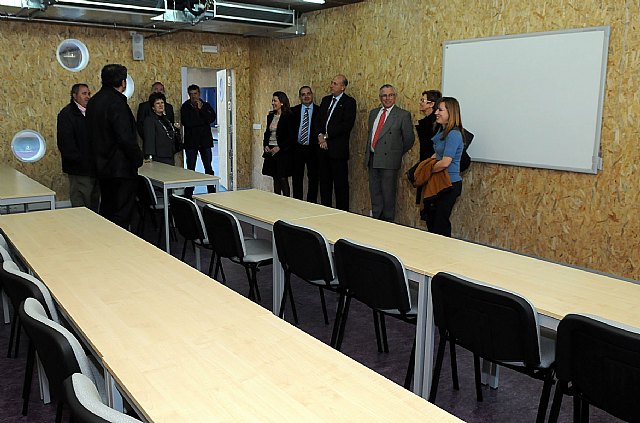 El rector y el Consejo de Dirección visitaron las obras en centros del campus de Espinardo - 3, Foto 3