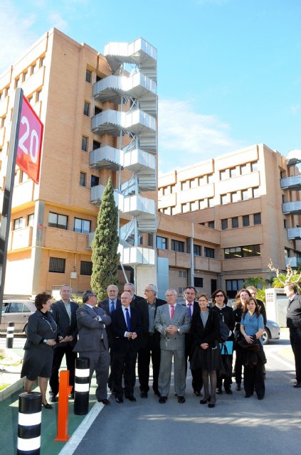 El rector y el Consejo de Dirección visitaron las obras en centros del campus de Espinardo - 4, Foto 4