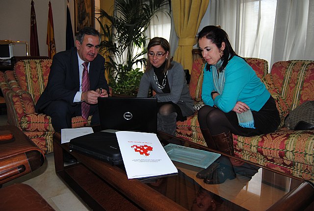 González Tovar recibió a la asociación “Todo Corazón de Murcia” - 1, Foto 1