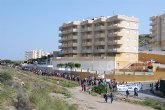 Ms de mil personas marchan en contra de la urbanizacin de Cala Reona