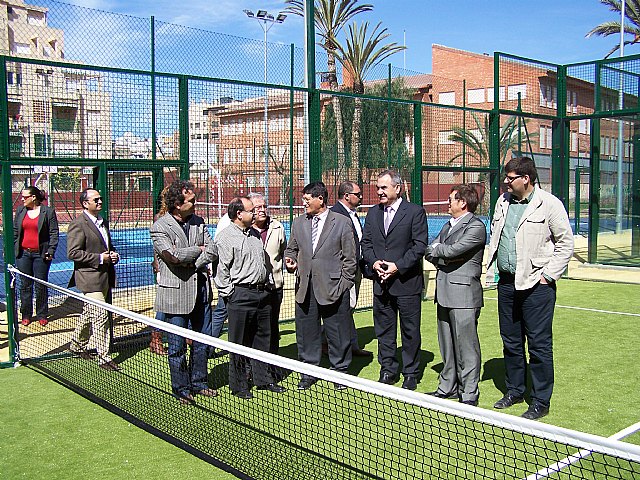 El alcalde de Águilas y el delegado del Gobierno inauguran las nuevas instalaciones deportivas del «Huerto de Don Jorge» - 1, Foto 1