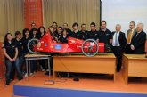 La Universidad de Murcia presentó el coche ecológico con el que competirá en la Eco Marathon