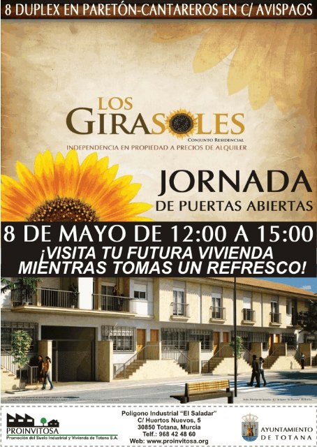 Proinvitosa invita a los jóvenes de El Paretón y de la localidad a conocer las 8 viviendas tipo dúplex que la sociedad municipal ha construido en la pedanía, en una jornada de puertas abiertas, Foto 2