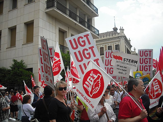 UGT Región de Murcia rechaza las medidas urgentes impuestas por Zapatero - 1, Foto 1