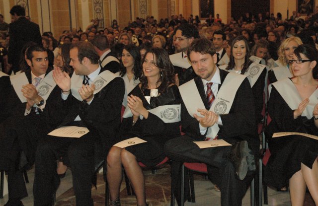 Los nuevos comunicadores de la UCAM, reciben sus Becas y Diplomas acreditativos - 1, Foto 1