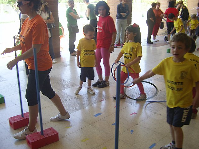 El portero de ElPozo Murcia Chico comparte sus experiencias con los escolares de Lorquí - 4, Foto 4