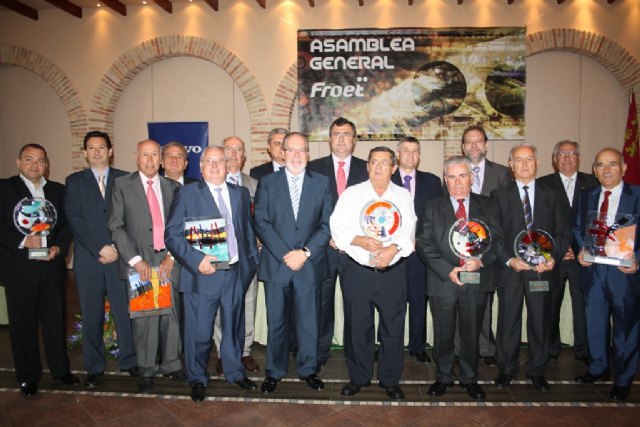 Ballesta preside la entrega de los premios de la Federación Regional de Organizaciones Empresariales de Transporte en Murcia - 1, Foto 1