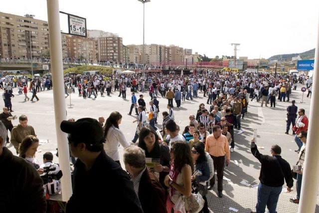 La Policía Local reitera la recomendación de ir andando este domingo al Cartagonova - 1, Foto 1