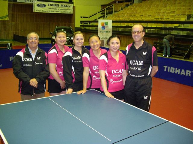 La Junta de Gobierno felicita al UCAM tenis de mesa por su triplete esta temporada - 1, Foto 1