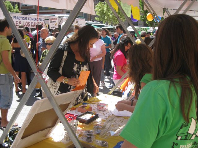 Tres institutos del municipio participan en el 'Mini-market' del proyecto Empresa Joven Europea - 3, Foto 3