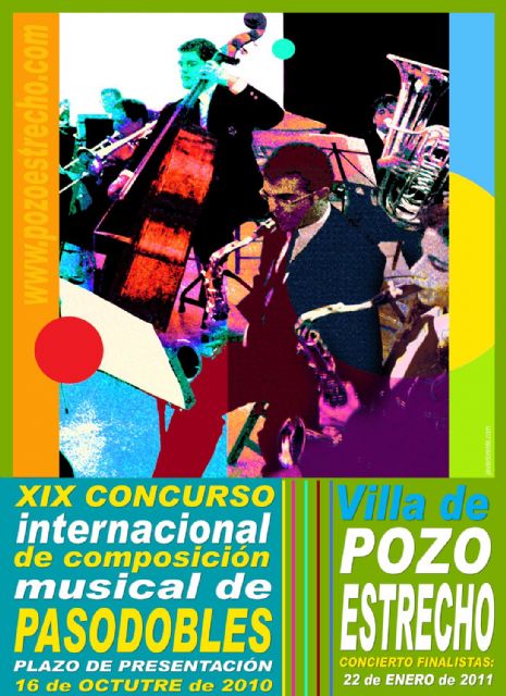 Convocado el XIX Concurso de Composición de Pasodobles Villa de Pozo Estrecho - 1, Foto 1