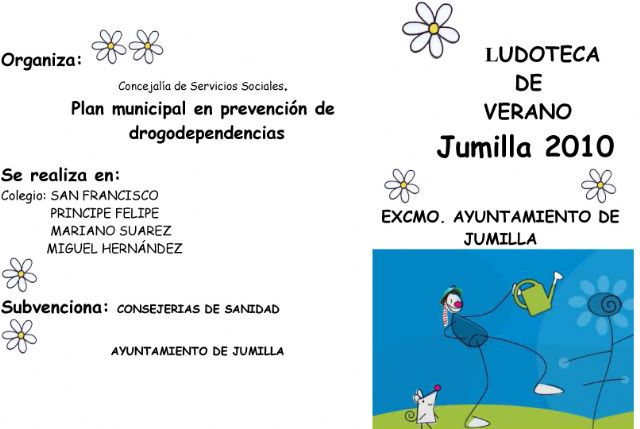 El próximo uno de julio comienzan las ludotecas de verano para niños y niñas de entre 5 y 12 años - 1, Foto 1