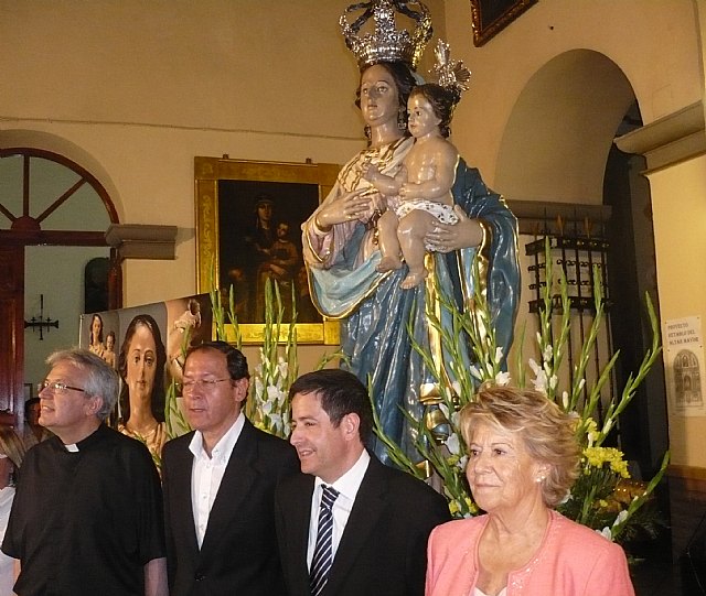 La Virgen de los Peligros regresa a su hornacina tras ser restaurada por Cultura - 1, Foto 1