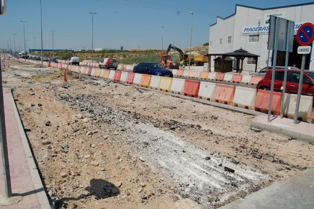 Comienzan las obras de la nueva rotonda en la carretera B-33 a su paso por Lorquí - 3, Foto 3