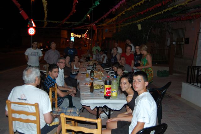 Las cenas de barrio vuelven a triunfar como aperitivo de las Fiestas Patronales de Lorquí - 3, Foto 3