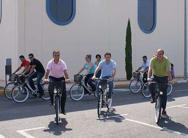 La Comunidad y el Ayuntamiento de Puerto Lumbreras ponen en marcha un servicio público de préstamo de bicicletas - 1, Foto 1