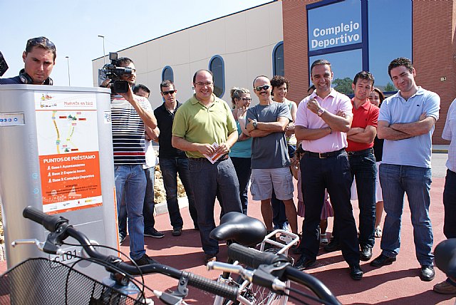 La Comunidad y el Ayuntamiento de Puerto Lumbreras ponen en marcha un servicio público de préstamo de bicicletas - 2, Foto 2