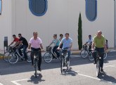 La Comunidad y el Ayuntamiento de Puerto Lumbreras ponen en marcha un servicio público de préstamo de bicicletas