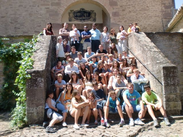 Unos 50 jóvenes de San Javier participaron en el campamento y campo de trabajo celebrado en julio en Javier, Navarra - 1, Foto 1