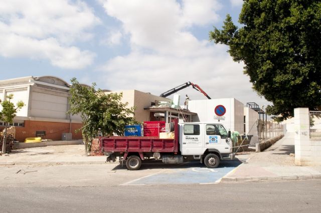 Las obras del Aula de Música de Molinos Marfagones no paran por vacaciones - 2, Foto 2