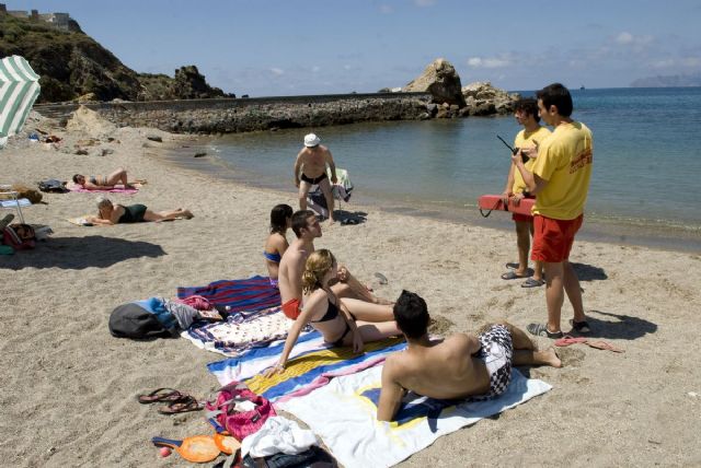 Cartagena mantiene durante septiembre el dispositivo de vigilancia en playas - 1, Foto 1