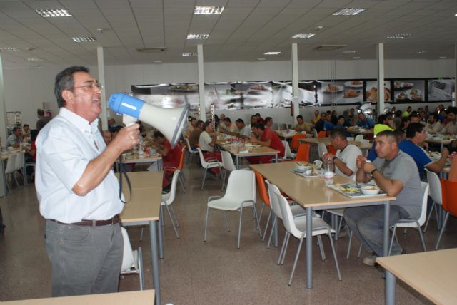 Los secretarios de acción sindical de UGT y CCOO han visitado hoy la Región de Murcia - 3, Foto 3