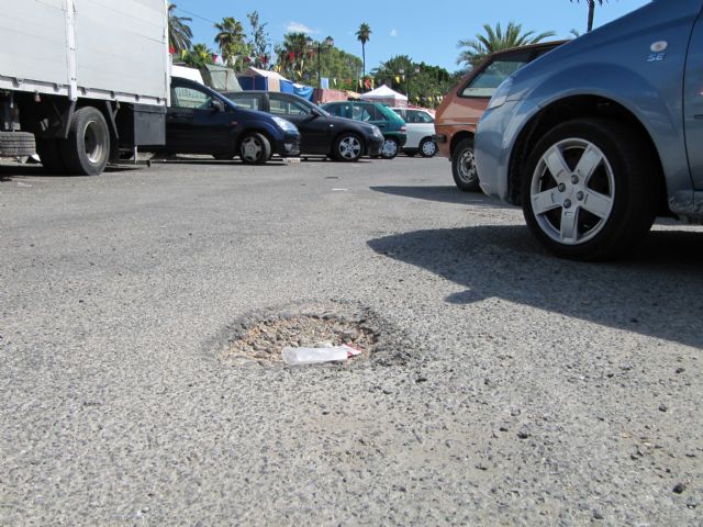 Herguedas denuncia que el ayuntamiento incumple su compromiso de arreglar el aparcamiento de El Malecón - 2, Foto 2