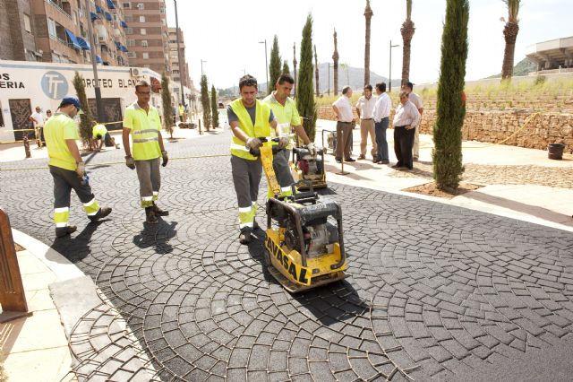 Buena marcha en las obras de asfaltado de Luis Calandre - 4, Foto 4