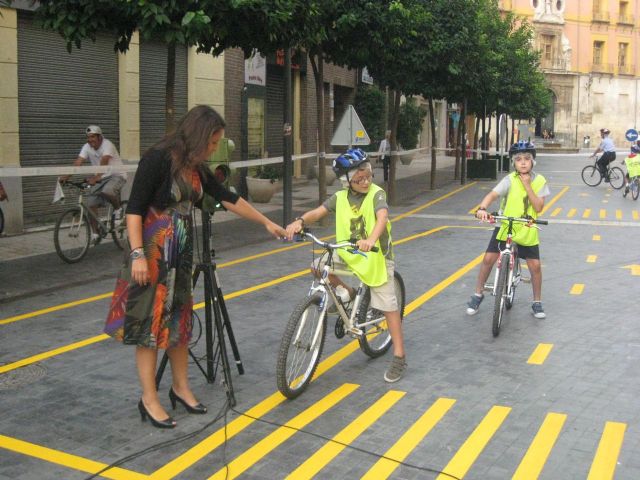 El Parque Infantil de Tráfico sale a la calle con motivo de la Semana de la Movilidad - 1, Foto 1