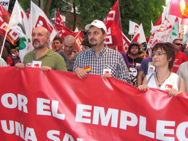 IURM participa en la manifestación convocada por la huelga general bajo el lema Por una salida social a la crisis - 2, Foto 2