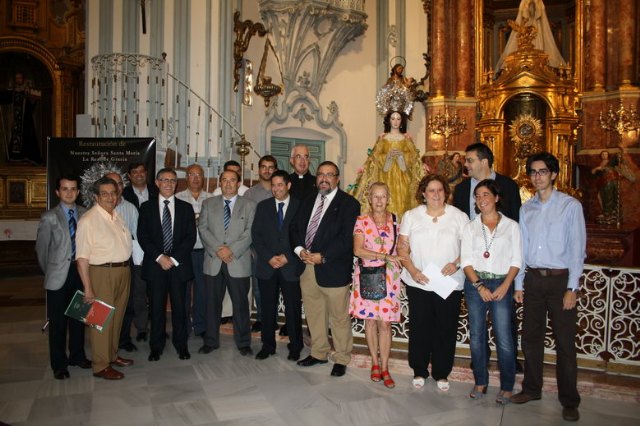 Cultura restaura la imagen de Santa María La Real de Gracia de la Iglesia de San Juan de Dios - 1, Foto 1