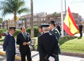 Puerto Lumbreras se suma al acto homenaje de la bandera de España, con motivo del Día de la Hispanidad