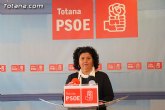 Rueda de prensa PSOE Totana sobre actualidad poltica municipal y junta de portavoces