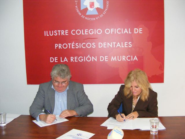 CONSUMUR y el Colegio Oficial de Protésicos Dentales de la Región de Murcia firman un Convenio de Colaboración - 1, Foto 1