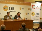 El consejero Manuel Campos imparte la conferencia-coloquio 'Una nueva justicia en la Regin', organizad a por el Club La Opinin