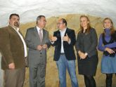 El delegado del Gobierno, el alcalde de Puerto Lumbreras y la directora general de Turismo visitan las obras del Castillo de Medina Nogalte