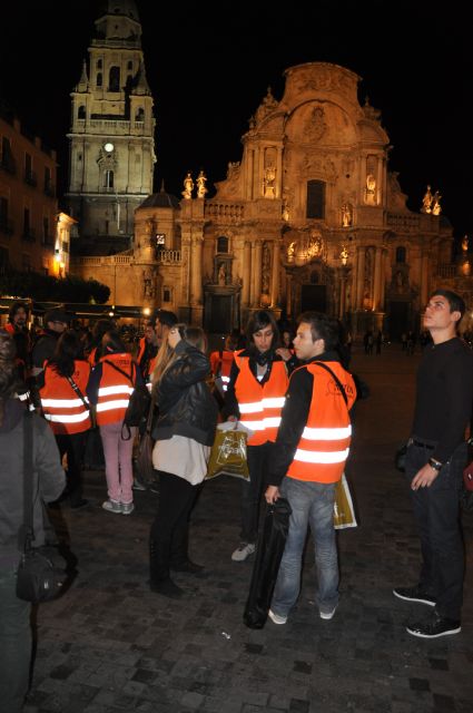 Ciento cincuenta personas participan en el fotomaratón nocturno Murcia en la noche - 1, Foto 1