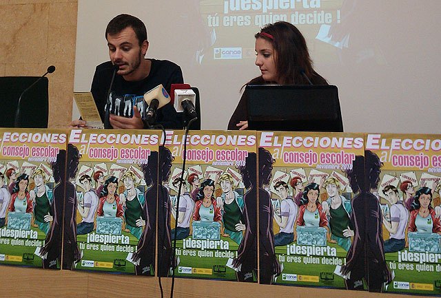 FEMAE presenta la campaña “¡Despierta, tú eres quen decide!” para promocionar la participación de los estudiantes en las elecciones al Consejo Escolar - 1, Foto 1