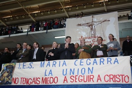 4.000 jóvenes participan en el III Encuentro de Alumnos de Religión de la Región de Murcia - 1, Foto 1