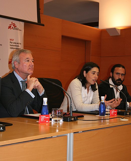 Valcárcel anima a los murcianos a participar en la campaña de Médicos Sin Fronteras ´Pastillas contra el dolor ajeno´ - 3, Foto 3