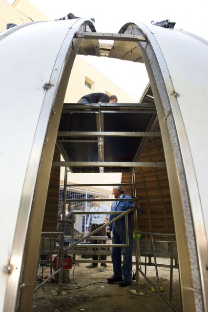 Las dos cúpulas del Observatorio Astronómico de Canteras ya están en Cartagena - 5, Foto 5