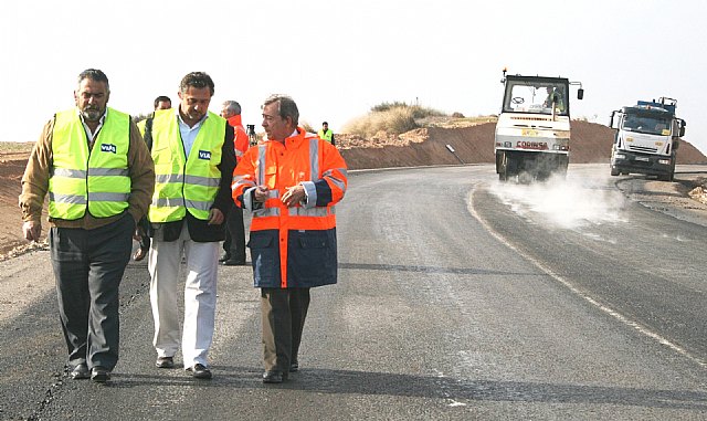 Obras Públicas invierte 4,5 millones de euros en mejorar la carretera que comunica Lorca y Aledo - 1, Foto 1