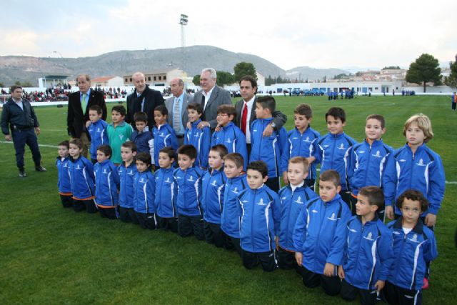 Del Bosque inaugura el nuevo campo de fútbol de césped natural del Complejo Deportivo El Almarjal 'Javier Miñano Espín' - 5, Foto 5